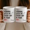 Custom Mug - Personalized Birthday Gifts For Coworker, Work Bestie - Turning Chaos Into Wins Daily Custom Mug - Personalized Birthday Gifts For Coworker, Work Bestie - Turning Chaos Into Wins Daily