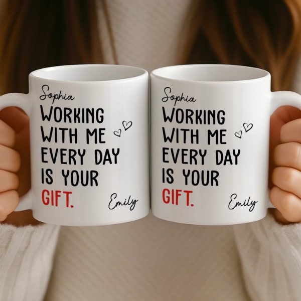 Custom Mug - Personalized Birthday Gifts For Coworker, Work Bestie - Turning Chaos Into Wins Daily Custom Mug - Personalized Birthday Gifts For Coworker, Work Bestie - Turning Chaos Into Wins Daily