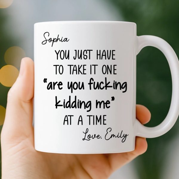 Custom Mug - Personalized Birthday Gifts For Coworker, Work Bestie - We Make Workdays Feel Better