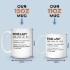 Custom Mug - Personalized Birthday Gifts For Coworker, Work Bestie, Boss - Leading Life Like A Boss Lady Custom Mug - Personalized Birthday Gifts For Coworker, Work Bestie, Boss - Leading Life Like A Boss Lady