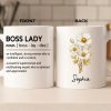 Custom Mug - Personalized Birthday Gifts For Coworker, Work Bestie, Boss - Leading Life Like A Boss Lady Custom Mug - Personalized Birthday Gifts For Coworker, Work Bestie, Boss - Leading Life Like A Boss Lady