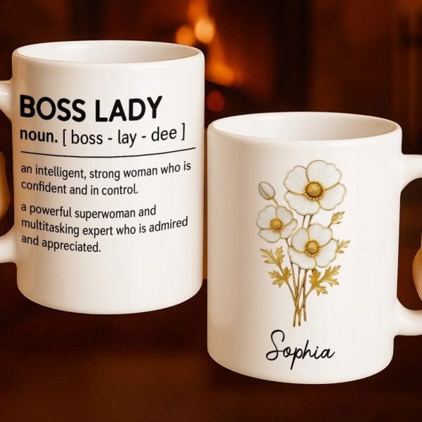 Custom Mug - Personalized Birthday Gifts For Coworker, Work Bestie, Boss - Leading Life Like A Boss Lady Custom Mug - Personalized Birthday Gifts For Coworker, Work Bestie, Boss - Leading Life Like A Boss Lady