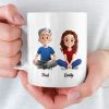 Custom Mug - Personalized Birthday Gifts For Dad, Daughter, Son - A Father Love Guides The Way Custom Mug - Personalized Birthday Gifts For Dad, Daughter, Son - A Father Love Guides The Way