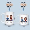 Custom Mug - Personalized Birthday Gifts For Dad, Daughter, Son - A Father Love Guides The Way Custom Mug - Personalized Birthday Gifts For Dad, Daughter, Son - A Father Love Guides The Way