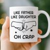 Custom Mug - Personalized Birthday Gifts For Dad, Daughter, Son - A Father Love Guides The Way Custom Mug - Personalized Birthday Gifts For Dad, Daughter, Son - A Father Love Guides The Way