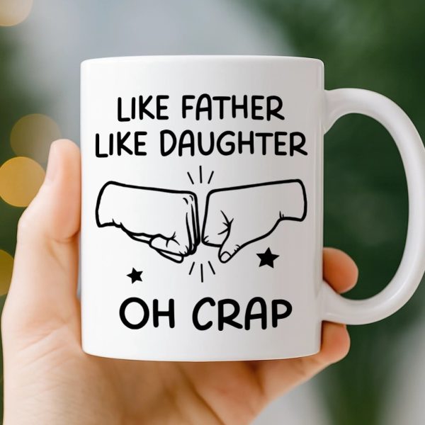 Custom Mug - Personalized Birthday Gifts For Dad, Daughter, Son - A Father Love Guides The Way Custom Mug - Personalized Birthday Gifts For Dad, Daughter, Son - A Father Love Guides The Way