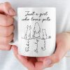 Custom Mug - Personalized Birthday Gifts For Dog Cat Lovers, Dog Dad And Mom, Cat Owners - My Pets My Happiness Custom Mug - Personalized Birthday Gifts For Dog Cat Lovers, Dog Dad And Mom, Cat Owners - My Pets My Happiness