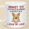 Custom Mug - Personalized Birthday Gifts For Dog Lovers, Dog Dad And Mom - Best Drinking Buddies Custom Mug - Personalized Birthday Gifts For Dog Lovers, Dog Dad And Mom - Best Drinking Buddies