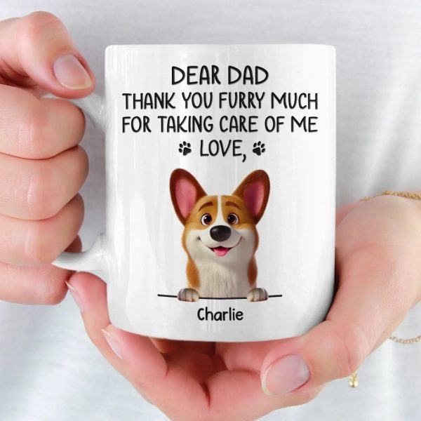 Custom Mug - Personalized Birthday Gifts For Dog Lovers, Dog Dad And Mom - Easily Distracted By Dogs Custom Mug - Personalized Birthday Gifts For Dog Lovers, Dog Dad And Mom - Easily Distracted By Dogs