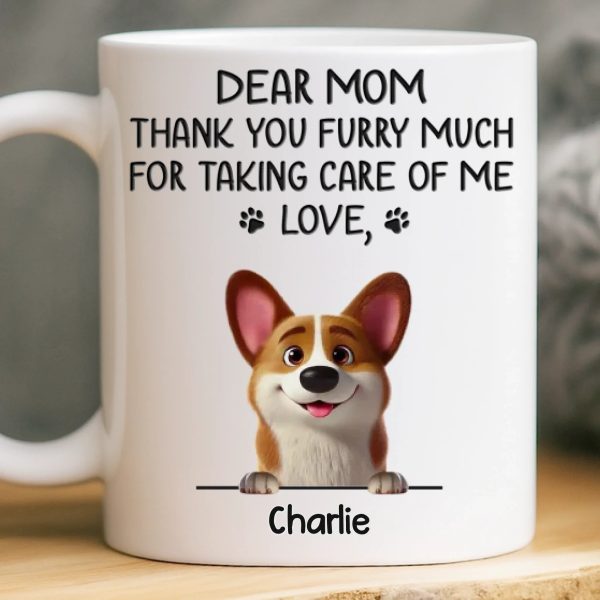 Custom Mug - Personalized Birthday Gifts For Dog Lovers, Dog Dad And Mom - Easily Distracted By Dogs Custom Mug - Personalized Birthday Gifts For Dog Lovers, Dog Dad And Mom - Easily Distracted By Dogs