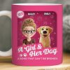 Custom Mug - Personalized Birthday Gifts For Dog Lovers, Dog Dad And Mom - Forever My Little Buddy Custom Mug - Personalized Birthday Gifts For Dog Lovers, Dog Dad And Mom - Forever My Little Buddy