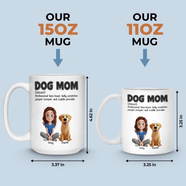Custom Mug - Personalized Birthday Gifts For Dog Lovers, Dog Dad And Mom - Professional Treat Giver Custom Mug - Personalized Birthday Gifts For Dog Lovers, Dog Dad And Mom - Professional Treat Giver