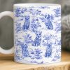 Custom Mug - Personalized Birthday Gifts For Dog Lovers, Dog Dad And Mom - Sip In Style, Bark In Blue Custom Mug - Personalized Birthday Gifts For Dog Lovers, Dog Dad And Mom - Sip In Style, Bark In Blue