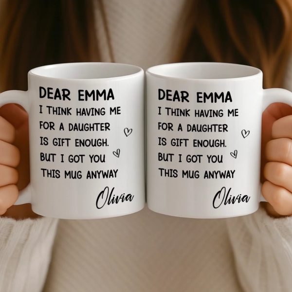 Custom Mug - Personalized Birthday Gifts For Mom, Dad - You Make My World Better Custom Mug - Personalized Birthday Gifts For Mom, Dad - You Make My World Better