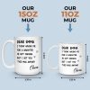 Custom Mug - Personalized Birthday Gifts For Mom, Dad - You Make My World Better Custom Mug - Personalized Birthday Gifts For Mom, Dad - You Make My World Better