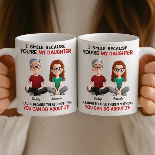 Custom Mug - Personalized Birthday Gifts For Mom, Dad, Daughter - Love Served Daily Custom Mug - Personalized Birthday Gifts For Mom, Dad, Daughter - Love Served Daily