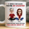 Custom Mug - Personalized Birthday Gifts For Mom, Dad, Daughter - Love Served Daily Custom Mug - Personalized Birthday Gifts For Mom, Dad, Daughter - Love Served Daily