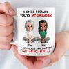 Custom Mug - Personalized Birthday Gifts For Mom, Dad, Daughter - Love Served Daily Custom Mug - Personalized Birthday Gifts For Mom, Dad, Daughter - Love Served Daily