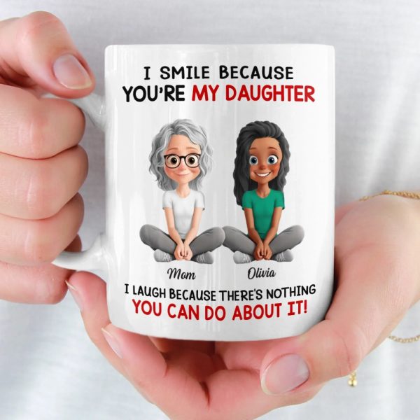 Custom Mug - Personalized Birthday Gifts For Mom, Dad, Daughter - Love Served Daily Custom Mug - Personalized Birthday Gifts For Mom, Dad, Daughter - Love Served Daily