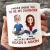 Custom Mug - Personalized Birthday Gifts For Mom, Dad, Daughter - My First Hero, My Forever Friend Custom Mug - Personalized Birthday Gifts For Mom, Dad, Daughter - My First Hero, My Forever Friend