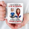 Custom Mug - Personalized Birthday Gifts For Mom, Dad, Daughter - My First Hero, My Forever Friend Custom Mug - Personalized Birthday Gifts For Mom, Dad, Daughter - My First Hero, My Forever Friend