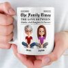 Custom Mug - Personalized Birthday Gifts For Mom, Dad, Daughter, Son - Growing Up Together With Love Custom Mug - Personalized Birthday Gifts For Mom, Dad, Daughter, Son - Growing Up Together With Love