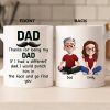 Custom Mug - Personalized Birthday Gifts For Mom, Dad, Daughter, Son - Handle With Love Custom Mug - Personalized Birthday Gifts For Mom, Dad, Daughter, Son - Handle With Love