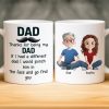 Custom Mug - Personalized Birthday Gifts For Mom, Dad, Daughter, Son - Handle With Love Custom Mug - Personalized Birthday Gifts For Mom, Dad, Daughter, Son - Handle With Love