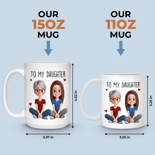 Custom Mug - Personalized Birthday Gifts For Mom, Dad, Son, Daughter - Proud Of You Every Day Custom Mug - Personalized Birthday Gifts For Mom, Dad, Son, Daughter - Proud Of You Every Day