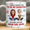 Custom Mug - Personalized Birthday Gifts For Mom, Daughter - A Circle Of Endless Love Custom Mug - Personalized Birthday Gifts For Mom, Daughter - A Circle Of Endless Love
