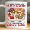 Custom Mug - Personalized Birthday Gifts For Mom, Daughter - A Daughter Love Lasts Forever Custom Mug - Personalized Birthday Gifts For Mom, Daughter - A Daughter Love Lasts Forever