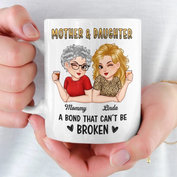 Custom Mug - Personalized Birthday Gifts For Mom, Daughter - Blessed To Be Your Child Custom Mug - Personalized Birthday Gifts For Mom, Daughter - Blessed To Be Your Child