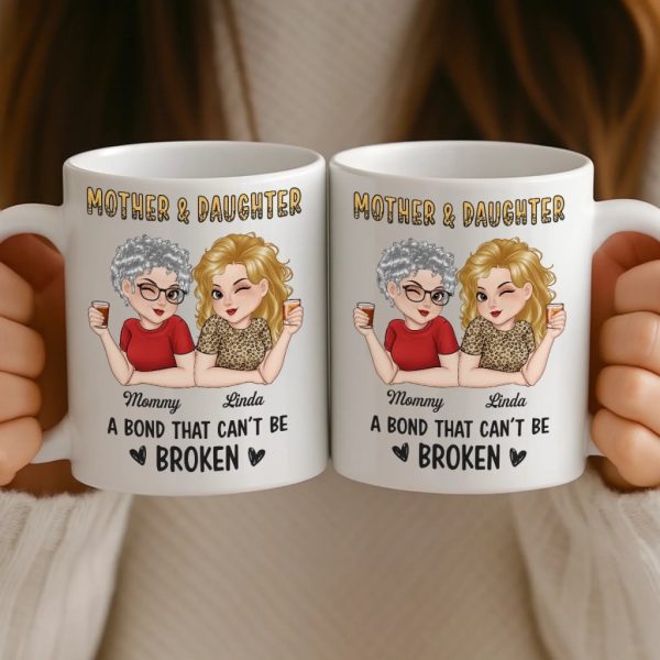 Custom Mug - Personalized Birthday Gifts For Mom, Daughter - Blessed To Be Your Child Custom Mug - Personalized Birthday Gifts For Mom, Daughter - Blessed To Be Your Child