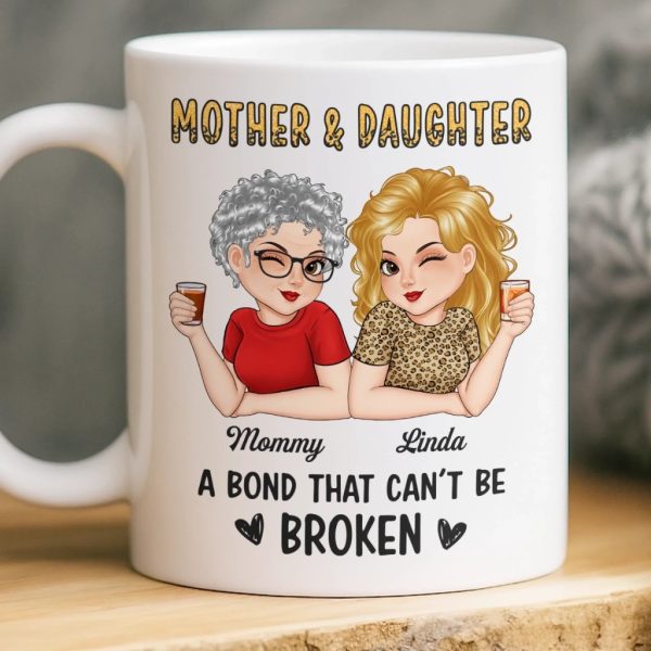 Custom Mug - Personalized Birthday Gifts For Mom, Daughter - Blessed To Be Your Child Custom Mug - Personalized Birthday Gifts For Mom, Daughter - Blessed To Be Your Child