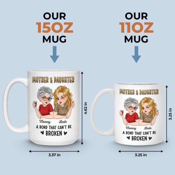 Custom Mug - Personalized Birthday Gifts For Mom, Daughter - Blessed To Be Your Child Custom Mug - Personalized Birthday Gifts For Mom, Daughter - Blessed To Be Your Child