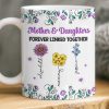 Custom Mug - Personalized Birthday Gifts For Mom, Daughter - Forever Linked As Family Custom Mug - Personalized Birthday Gifts For Mom, Daughter - Forever Linked As Family