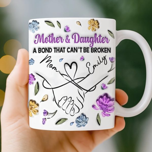 Custom Mug - Personalized Birthday Gifts For Mom, Daughter - Heart Full Of You Custom Mug - Personalized Birthday Gifts For Mom, Daughter - Heart Full Of You