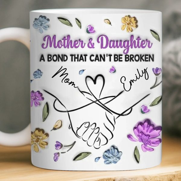 Custom Mug - Personalized Birthday Gifts For Mom, Daughter - Heart Full Of You Custom Mug - Personalized Birthday Gifts For Mom, Daughter - Heart Full Of You
