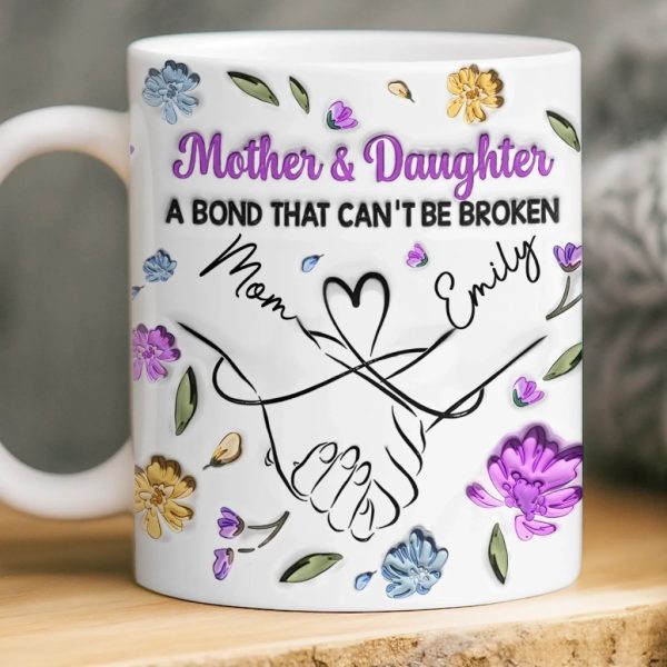Custom Mug - Personalized Birthday Gifts For Mom, Daughter - Heart Full Of You Custom Mug - Personalized Birthday Gifts For Mom, Daughter - Heart Full Of You