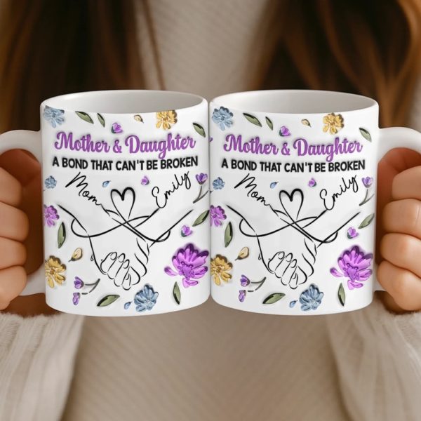 Custom Mug - Personalized Birthday Gifts For Mom, Daughter - Heart Full Of You Custom Mug - Personalized Birthday Gifts For Mom, Daughter - Heart Full Of You