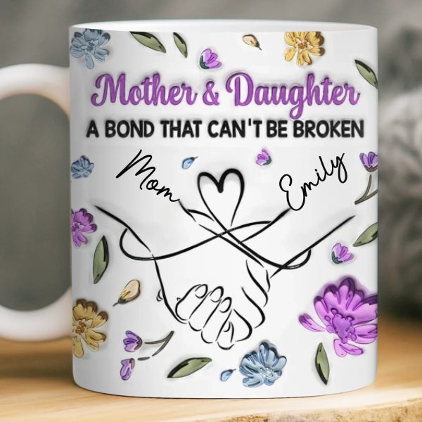 Custom Mug - Personalized Birthday Gifts For Mom, Daughter - Heart Full Of You Custom Mug - Personalized Birthday Gifts For Mom, Daughter - Heart Full Of You