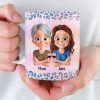 Custom Mug - Personalized Birthday Gifts For Mom, Daughter - Like Mother Like Daughter Custom Mug - Personalized Birthday Gifts For Mom, Daughter - Like Mother Like Daughter