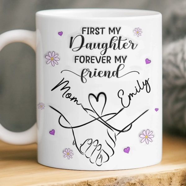 Custom Mug - Personalized Birthday Gifts For Mom, Daughter - You Are My Safe Place Custom Mug - Personalized Birthday Gifts For Mom, Daughter - You Are My Safe Place