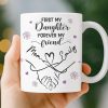Custom Mug - Personalized Birthday Gifts For Mom, Daughter - You Are My Safe Place Custom Mug - Personalized Birthday Gifts For Mom, Daughter - You Are My Safe Place
