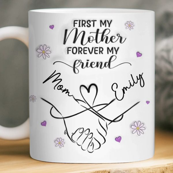 Custom Mug - Personalized Birthday Gifts For Mom, Daughter - You Are My Safe Place Custom Mug - Personalized Birthday Gifts For Mom, Daughter - You Are My Safe Place