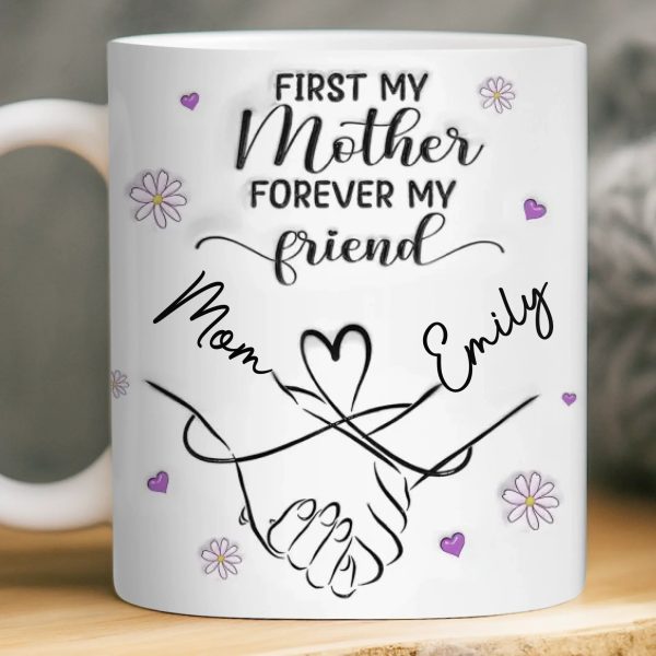 Custom Mug - Personalized Birthday Gifts For Mom, Daughter - You Are My Safe Place Custom Mug - Personalized Birthday Gifts For Mom, Daughter - You Are My Safe Place
