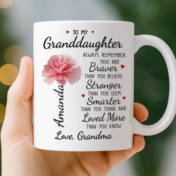 Custom Mug - Personalized Birthday Gifts For Mom, Grandma - Becoming Me Took Real Strength Custom Mug - Personalized Birthday Gifts For Mom, Grandma - Becoming Me Took Real Strength
