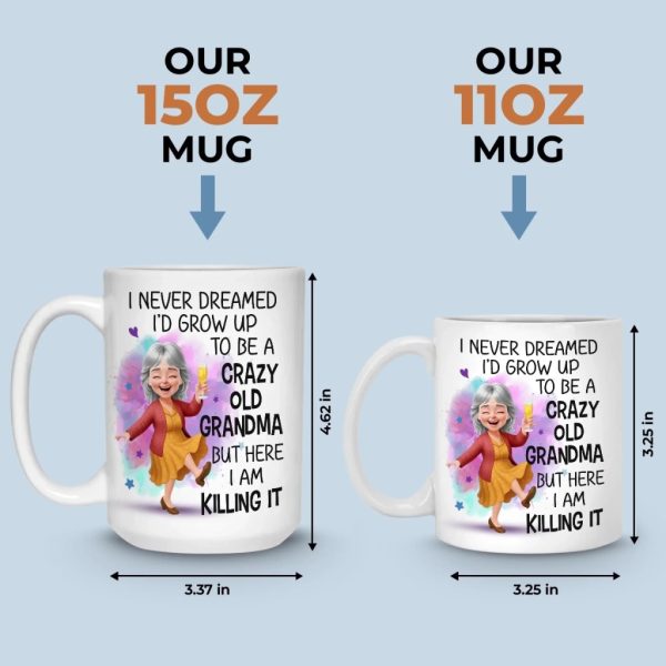 Custom Mug - Personalized Birthday Gifts For Mom, Grandma - Growing Into Someone Truly Amazing Custom Mug - Personalized Birthday Gifts For Mom, Grandma - Growing Into Someone Truly Amazing