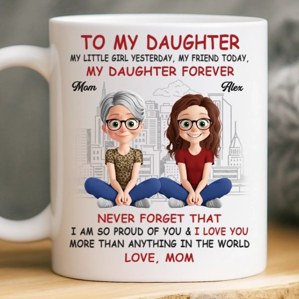 Custom Mug - Personalized Birthday Gifts For Mom, Son, Daughter - My Child My Forever Gift Custom Mug - Personalized Birthday Gifts For Mom, Son, Daughter - My Child My Forever Gift