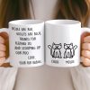 Custom Mug - Personalized Christmas Birthday Gifts For Cat Lovers, Cat Mom And Dad - Daily Dose Of Purr Therapy Custom Mug - Personalized Christmas Birthday Gifts For Cat Lovers, Cat Mom And Dad - Daily Dose Of Purr Therapy